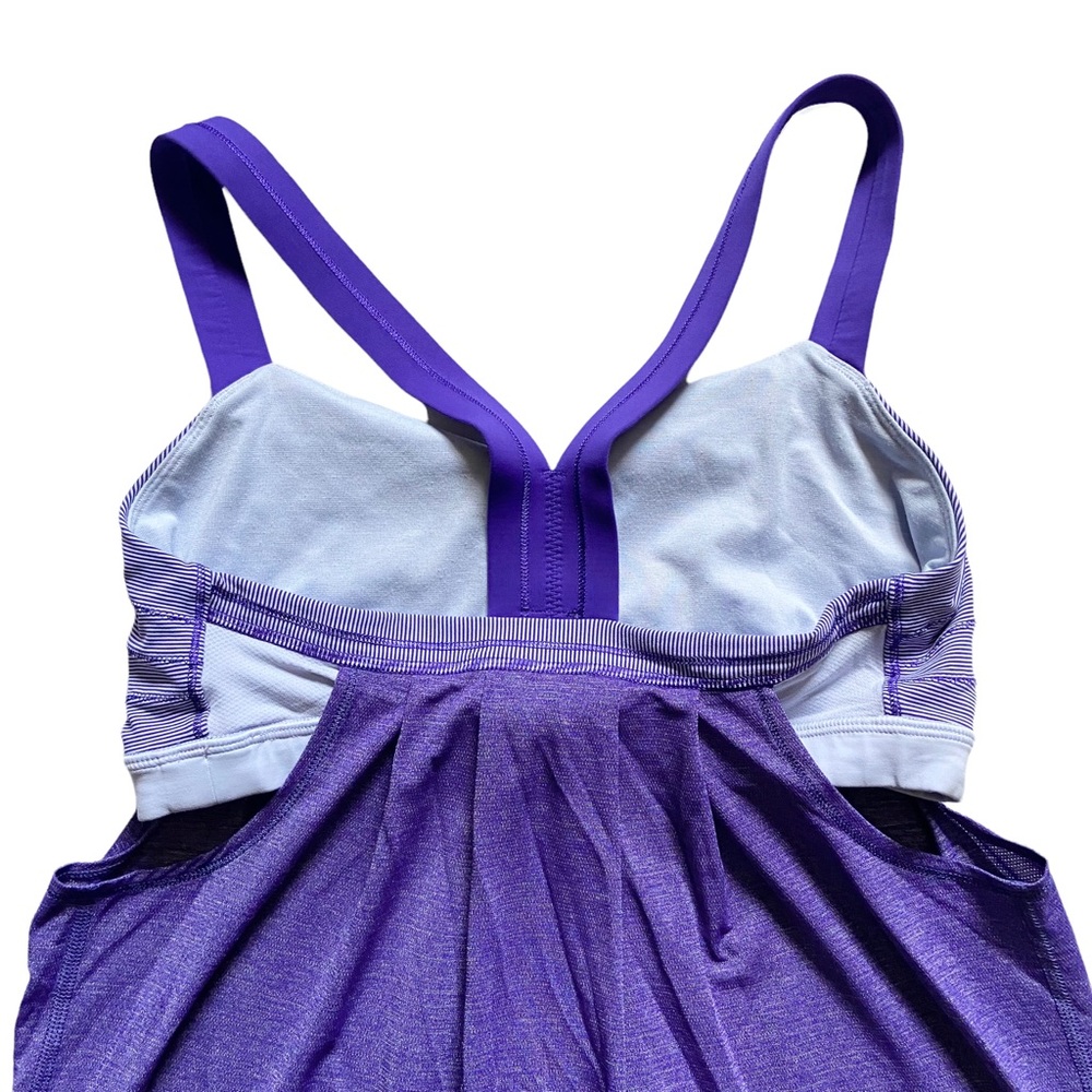 LULULEMON Rest Less Tank Top Athletic Wear Yoga Workout Size 8 Bruised Berry - Picture 5 of 14